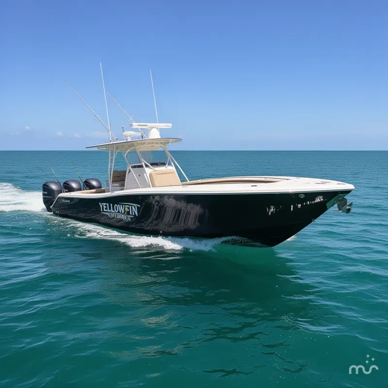 Slide: The Image of Yellowfin 36 Offshore 2016 - 0