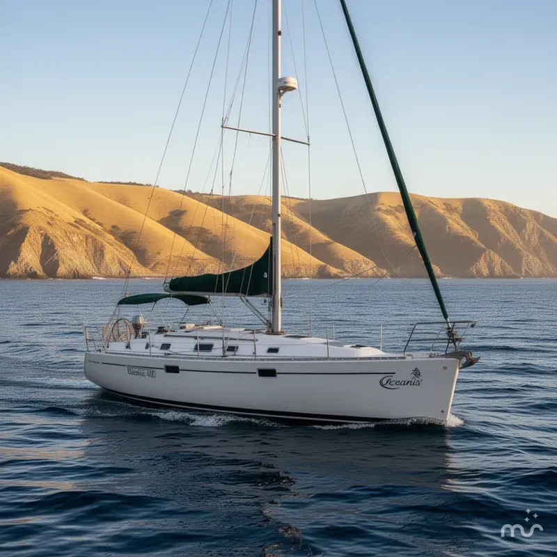 Slide: The Image of Beneteau Oceanis 400 1995 - 0