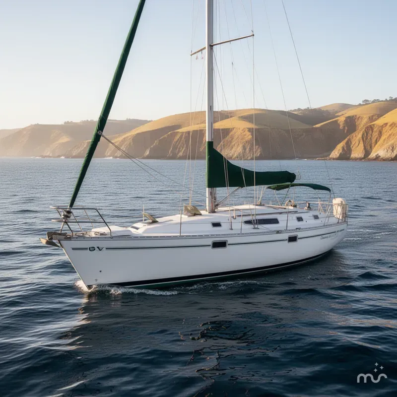 Slide: The Image of Beneteau Oceanis 400 1995 - 2