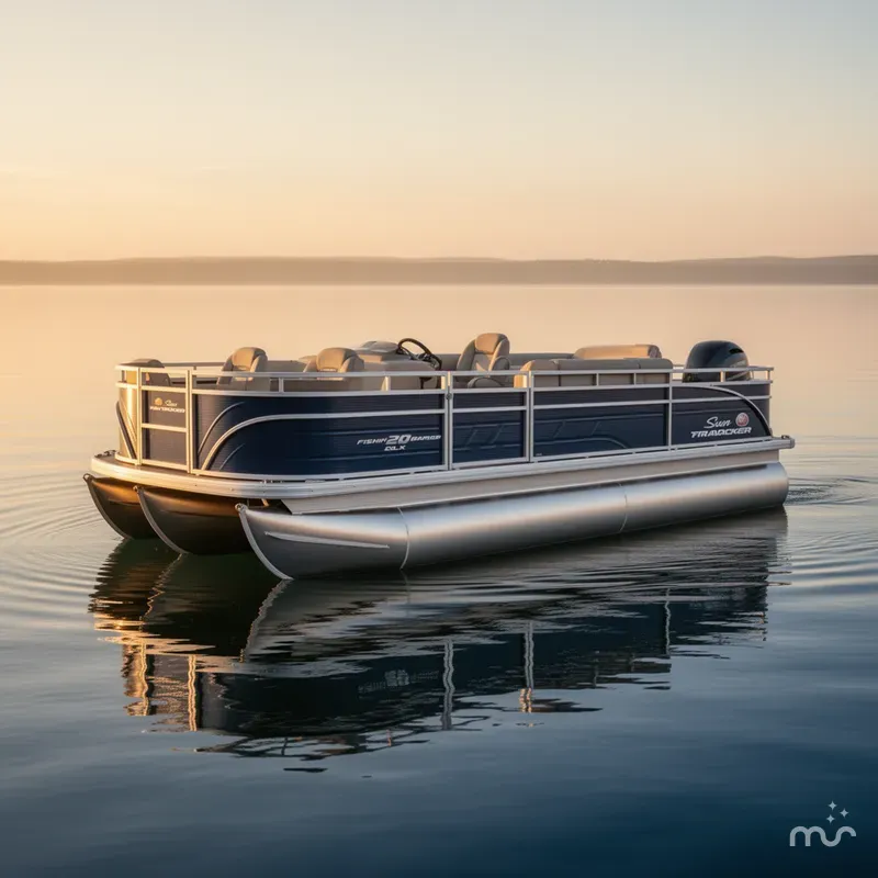 Slide: The Image of Sun Tracker Fishin' Barge 20 DLX 2025 - 0