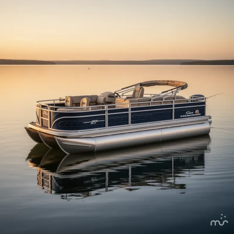 Slide: The Image of Sun Tracker Fishin' Barge 20 DLX 2025 - 4