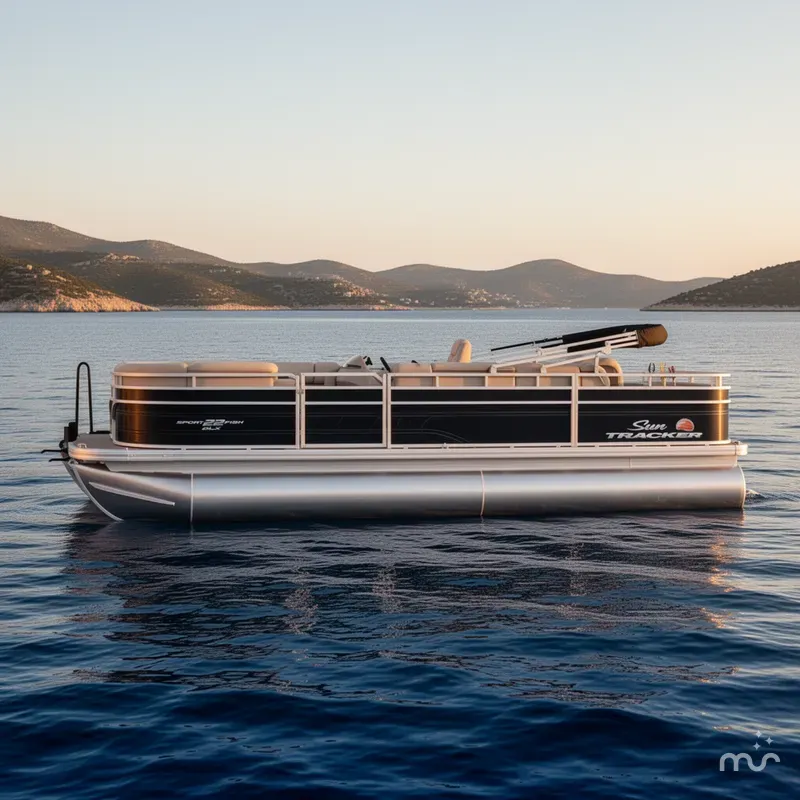 Slide: The Image of Sun Tracker SportFish 22 DLX 2025 - 2