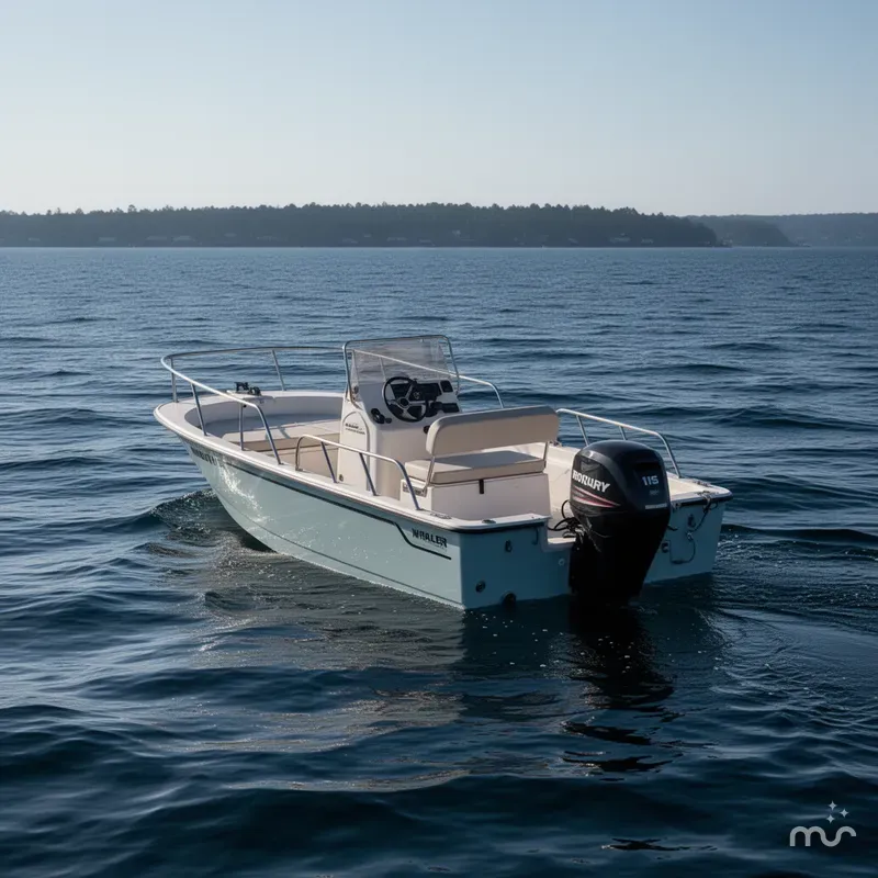 Slide: The Image of Boston Whaler 170 Montauk 2024 - 2