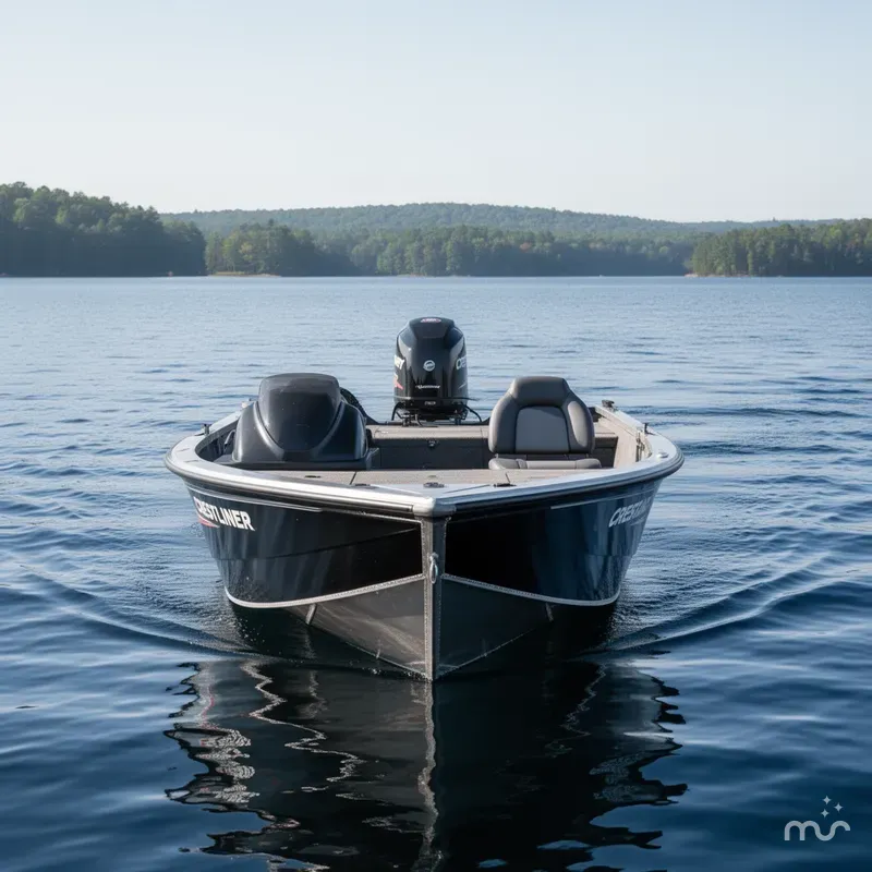 Slide: The Image of Crestliner 1750 Bass Hawk 2019 - 2