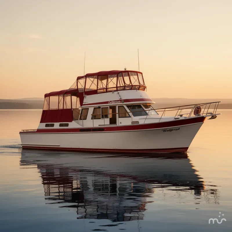 Slide: The Image of Wellcraft 44 Californian CMY 1984 - 0