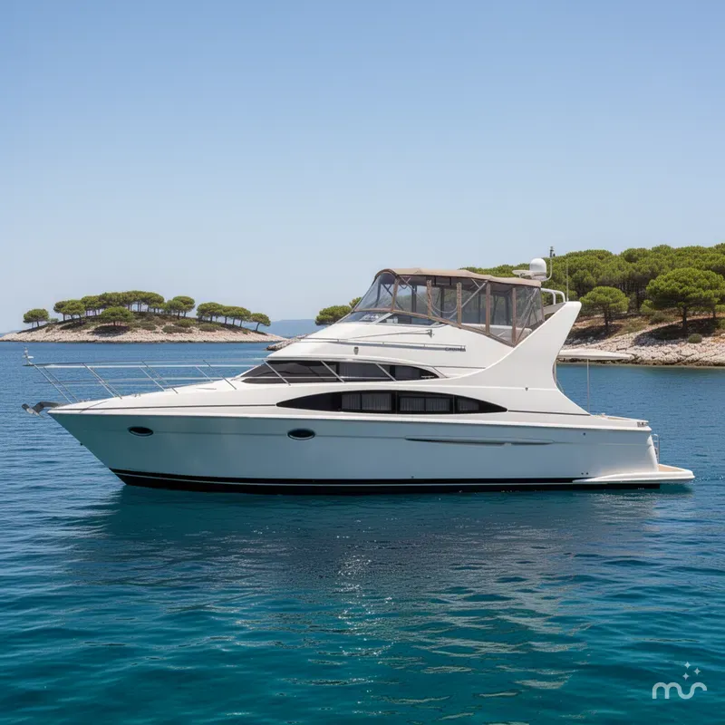 Slide: The Image of Carver Yachts 420 Mariner 2004 - 2