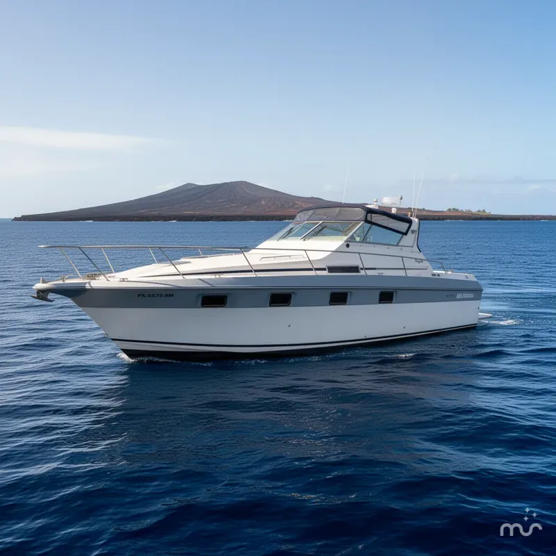 Slide: The Image of Cruisers Yachts 337 1986 - 2
