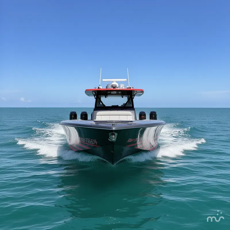 Slide: The Image of Nor-Tech 450 Sport Center Console 2022 - 1