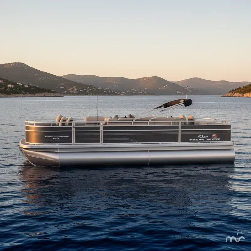 Slide: The Image of Sun Tracker Fishin' Barge 22 DLX 2025 - 2