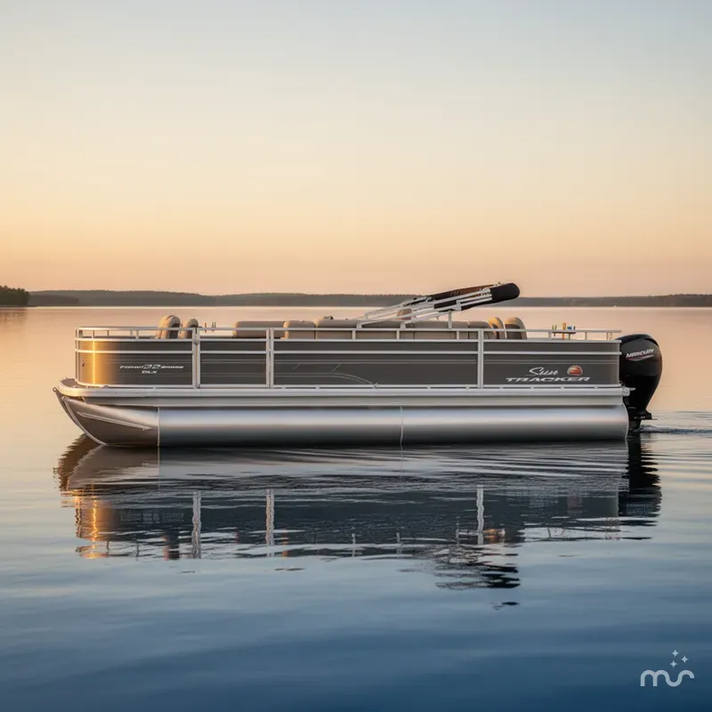 Slide: The Image of Sun Tracker Fishin' Barge 22 DLX 2025 - 0