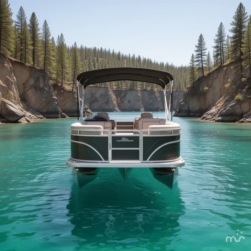 Slide: The Image of Sun Tracker Fishin' Barge 22 DLX 2025 - 3