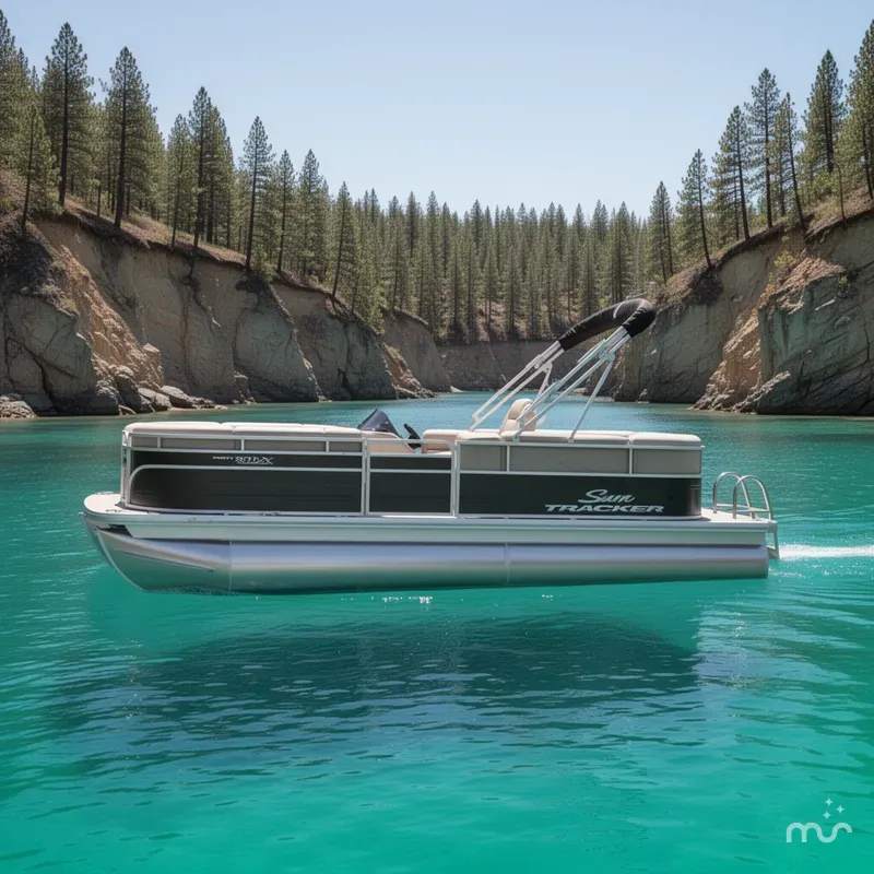 The Image of Sun Tracker Party Barge 20 DLX 2024 - 0