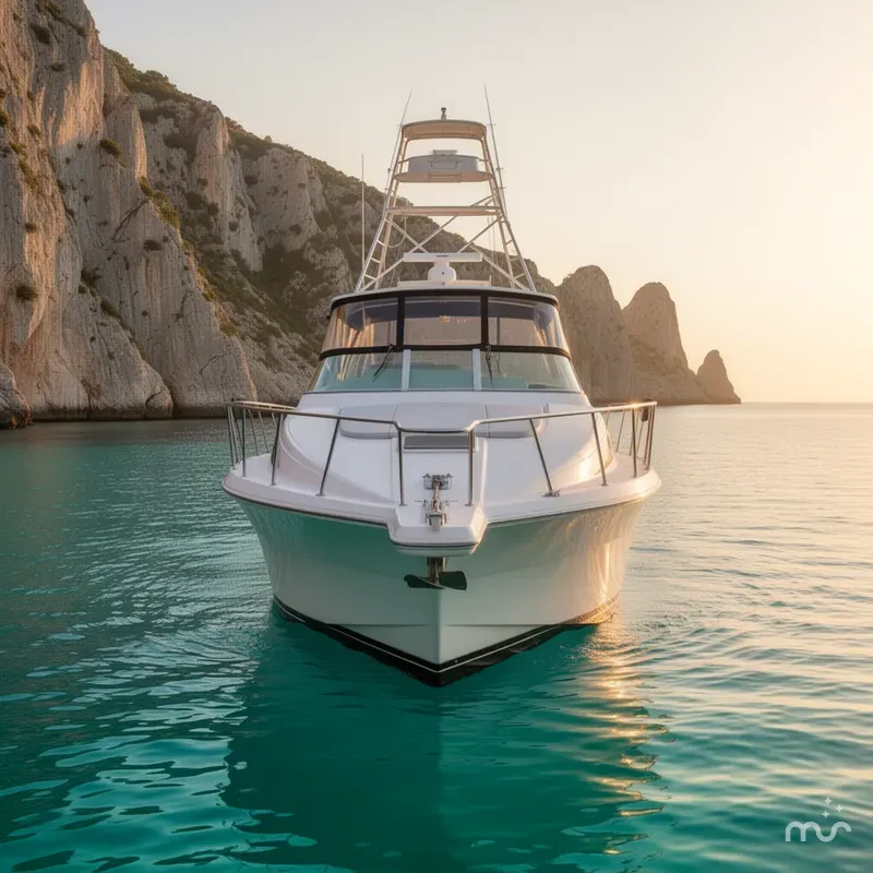 Slide: The Image of Trojan 400 Express Yacht 2000 - 1