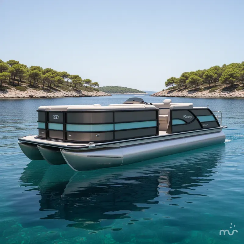 The Image of Bentley Pontoons Legacy Swingback 2025 - 0