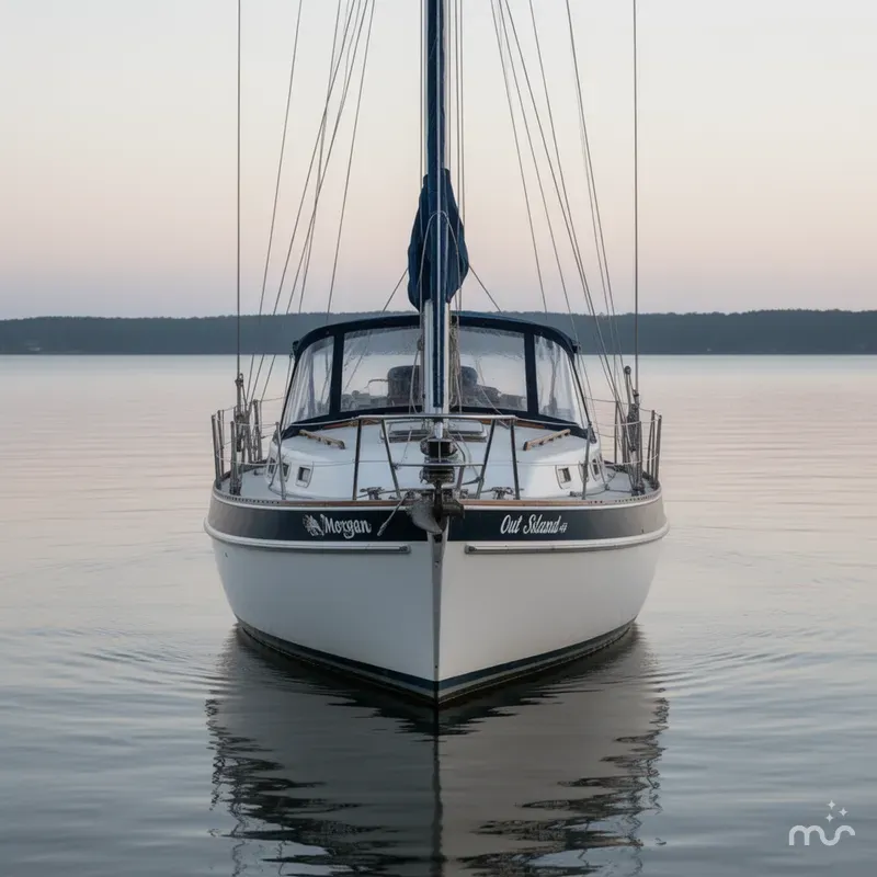 Slide: The Image of Morgan Out Island 41 1983 - 3