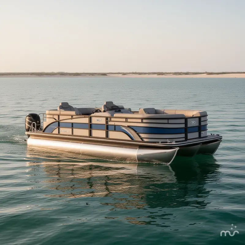 Slide: The Image of Bentley Pontoons Legacy 223 Cruise XL 2025 - 0