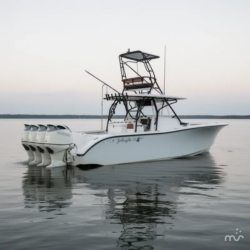 Slide: The Image of Yellowfin 42 Offshore 2008 - 0