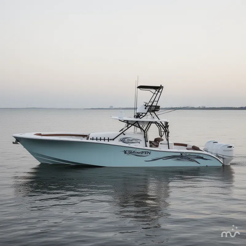 Slide: The Image of Yellowfin 42 Offshore 2008 - 1