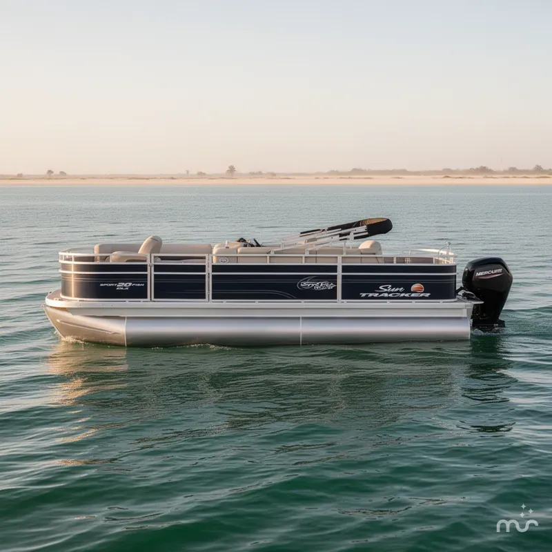 Slide: The Image of Sun Tracker SportFish 20 DLX 2025 - 1