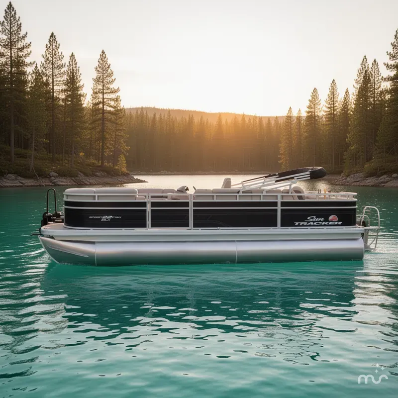 Slide: The Image of Sun Tracker SportFish 22 DLX 2025 - 2