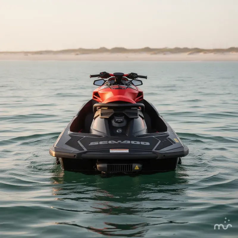Slide: The Image of Sea-Doo RXP®-X® 300 Black and Lava Red 2019 - 3