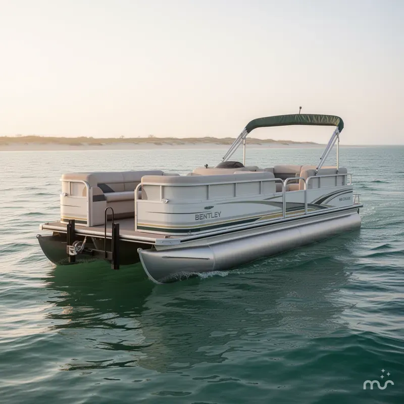 Slide: The Image of Bentley Pontoons 240 CRUISE 2004 - 0
