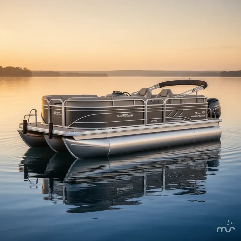 Slide: The Image of Sun Tracker Fishin' Barge 22 XP3 2023 - 0