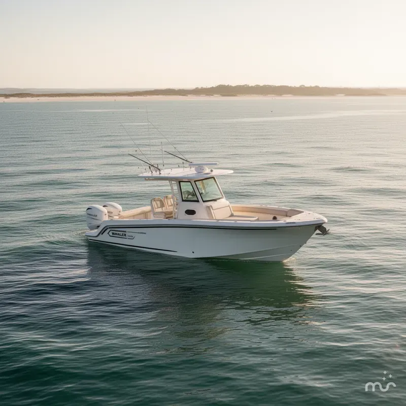 Slide: The Image of Boston Whaler 330 Outrage 2025 - 2