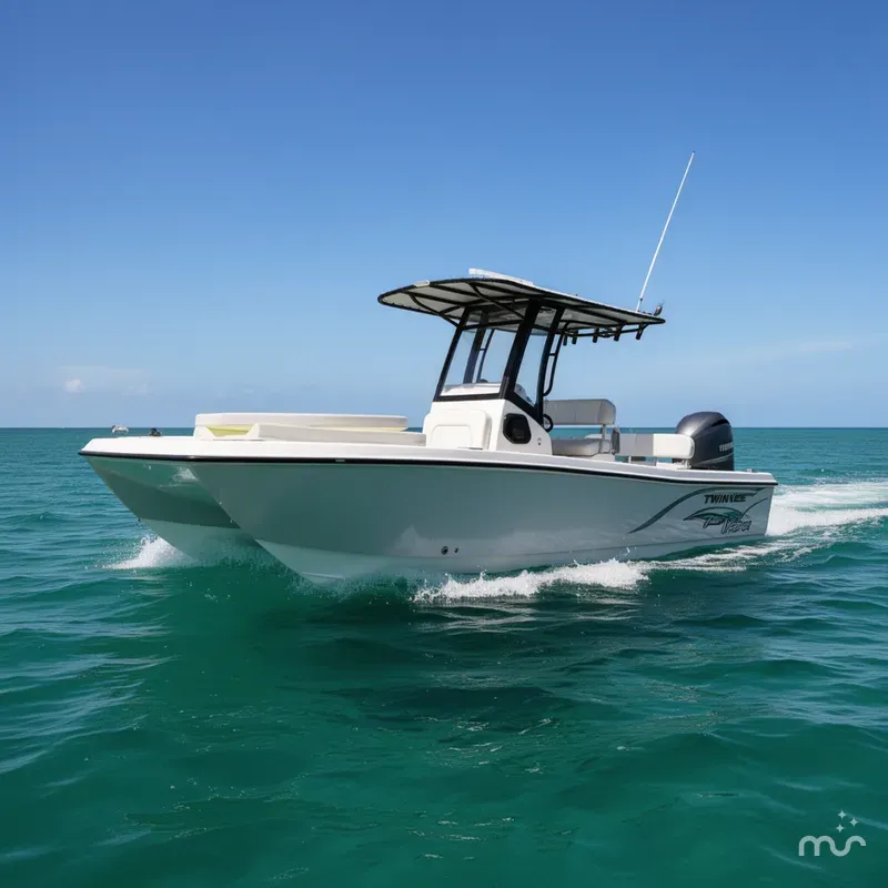 Slide: The Image of Twin Vee 22 Bay Cat 2026 - 1