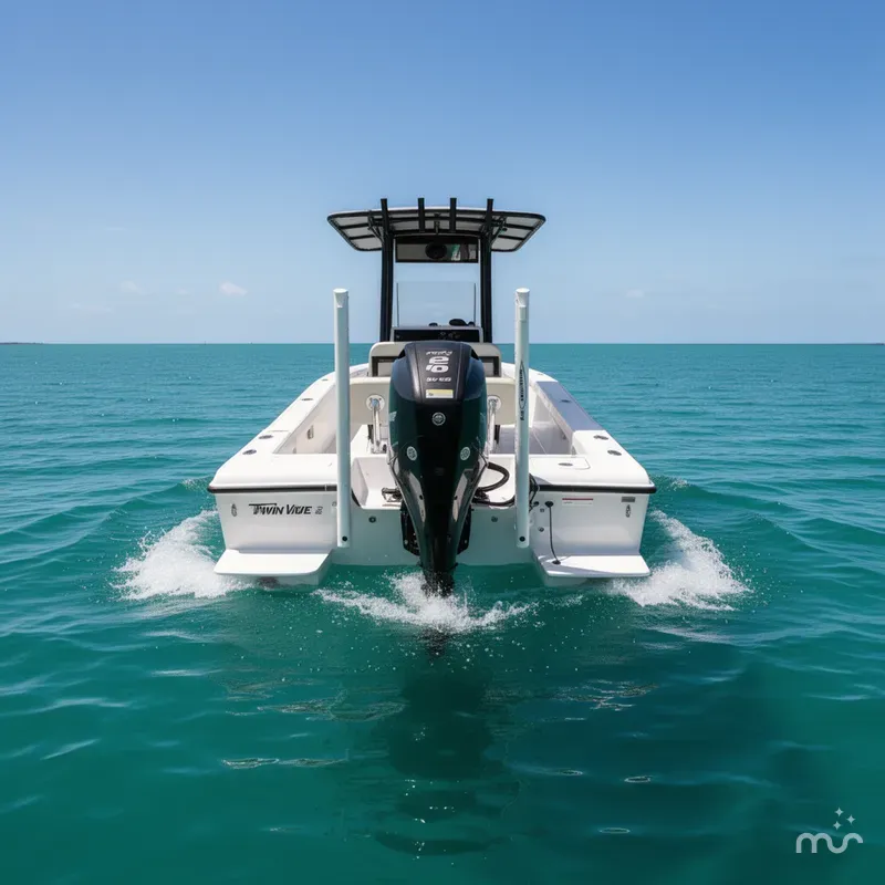 Slide: The Image of Twin Vee 22 Bay Cat 2026 - 2