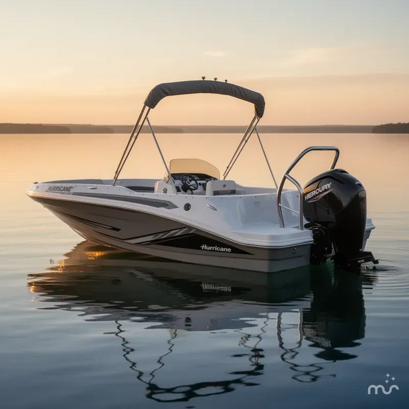 Slide: The Image of Hurricane SunDeck Sport 185 OB 2023 - 2