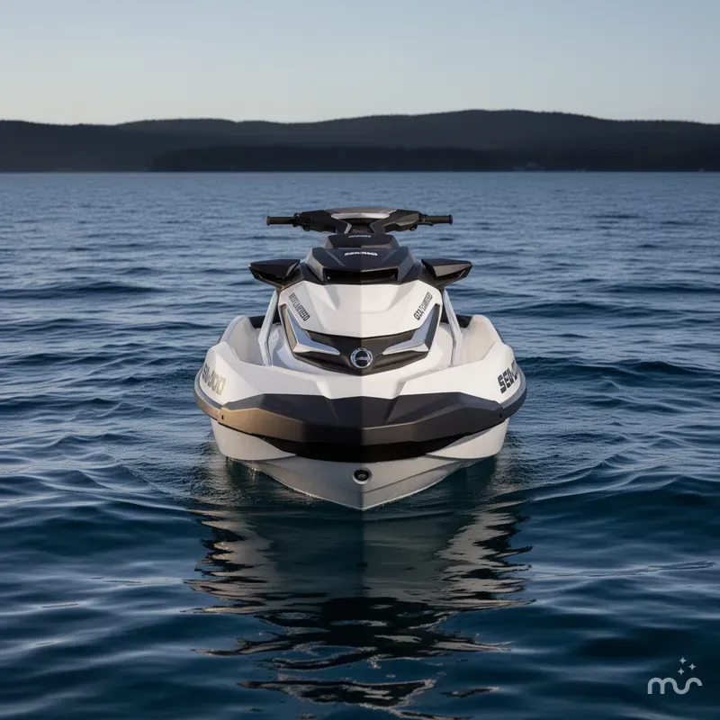 Slide: The Image of Sea-Doo GTX Limited 300 White Pearl Premium 2024 - 1