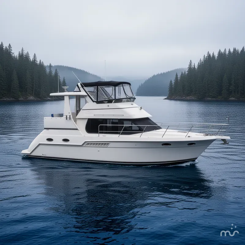 The Image of Carver Yachts 356 Aft Cabin Motor Yacht 2000 - 0