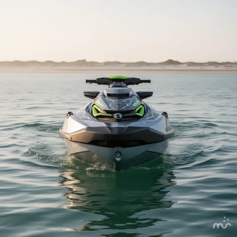 Slide: The Image of Sea-Doo RXT-X™ 325 Ice Metal / Manta Green 2025 - 1