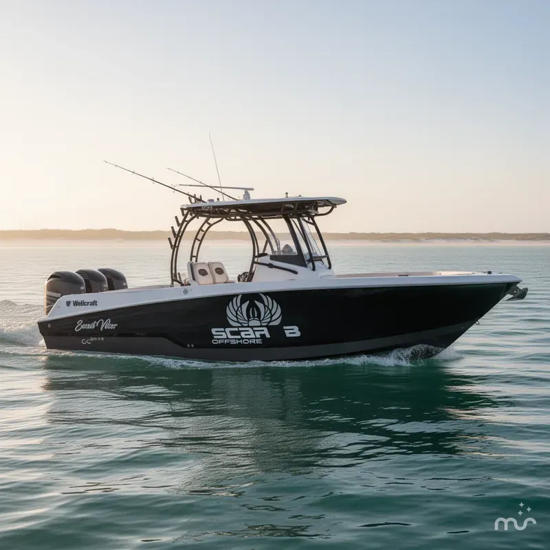 Slide: The Image of Wellcraft 302 Fisherman 2023 - 0