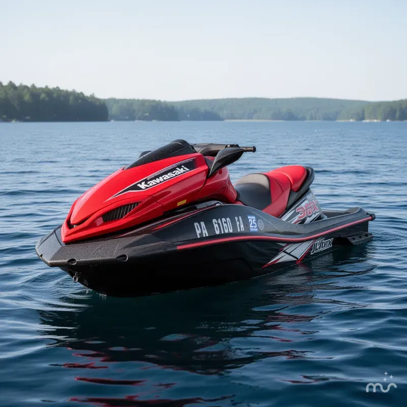 Slide: The Image of Kawasaki Jet Ski Ultra 310X 2014 - 1