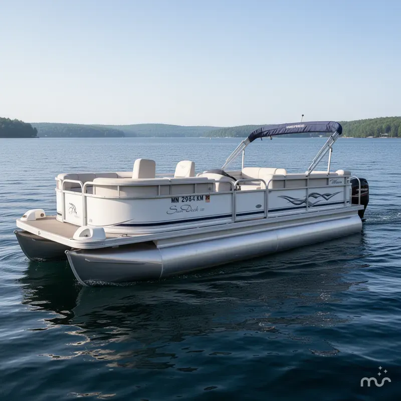 Slide: The Image of Weeres Sundeck 220 Pontoon 2006 - 1