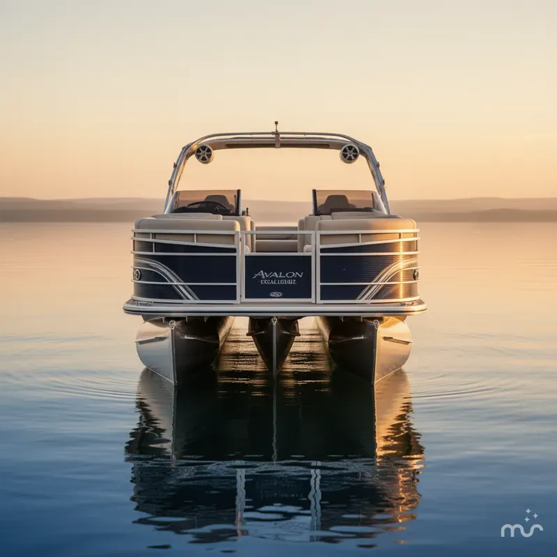 Slide: The Image of Avalon Excalibur LTD SS Quad Lounge Windshield 25 FT 2025 - 3