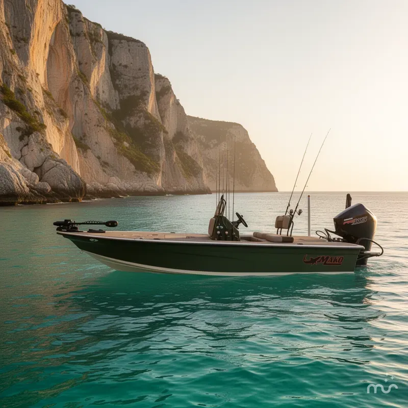 Slide: The Image of Mako 18 Pro Skiff Backwater Edition 2025 - 2