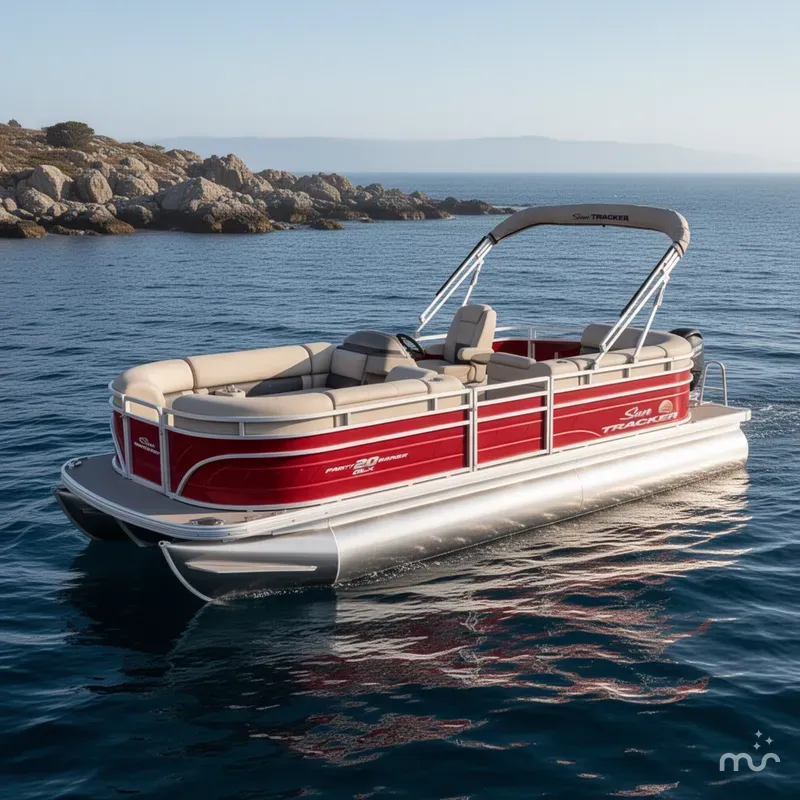 The Image of Sun Tracker Party Barge 20 DLX 2025 - 0
