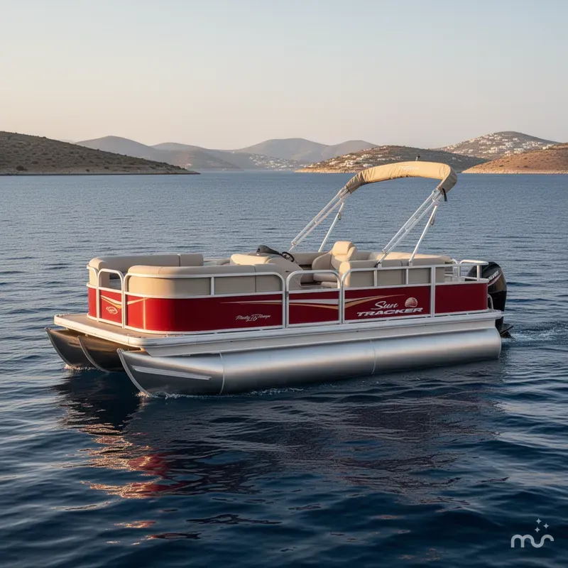 The Image of Sun Tracker Party Barge 18 DLX 2025 - 0
