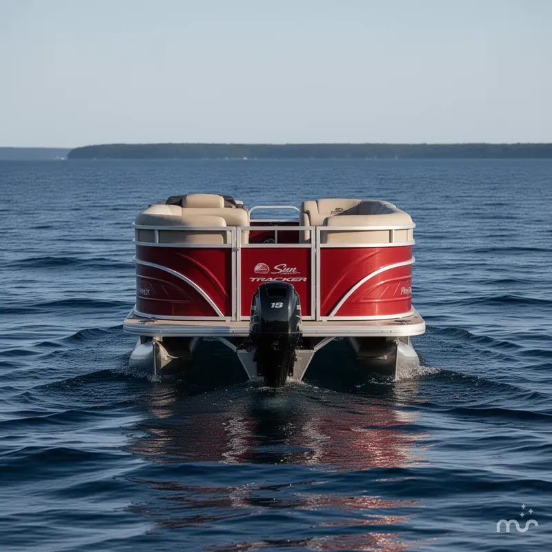 Slide: The Image of Sun Tracker Party Barge 20 DLX 2025 - 2