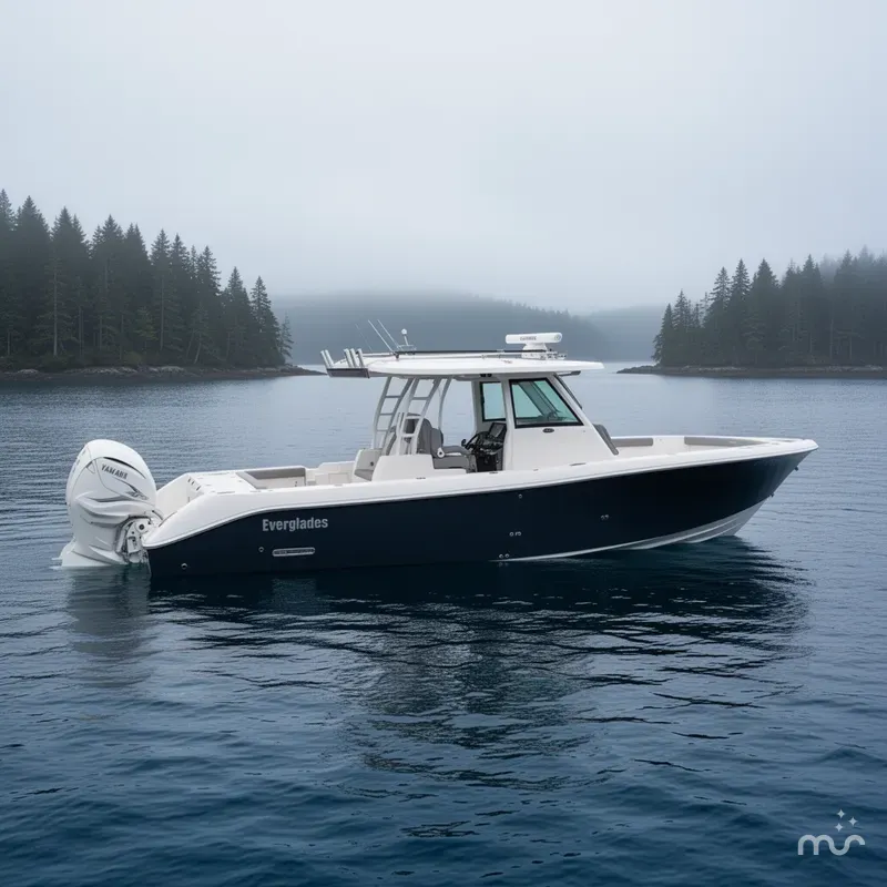 Slide: The Image of Everglades 395 Center Console 2021 - 2