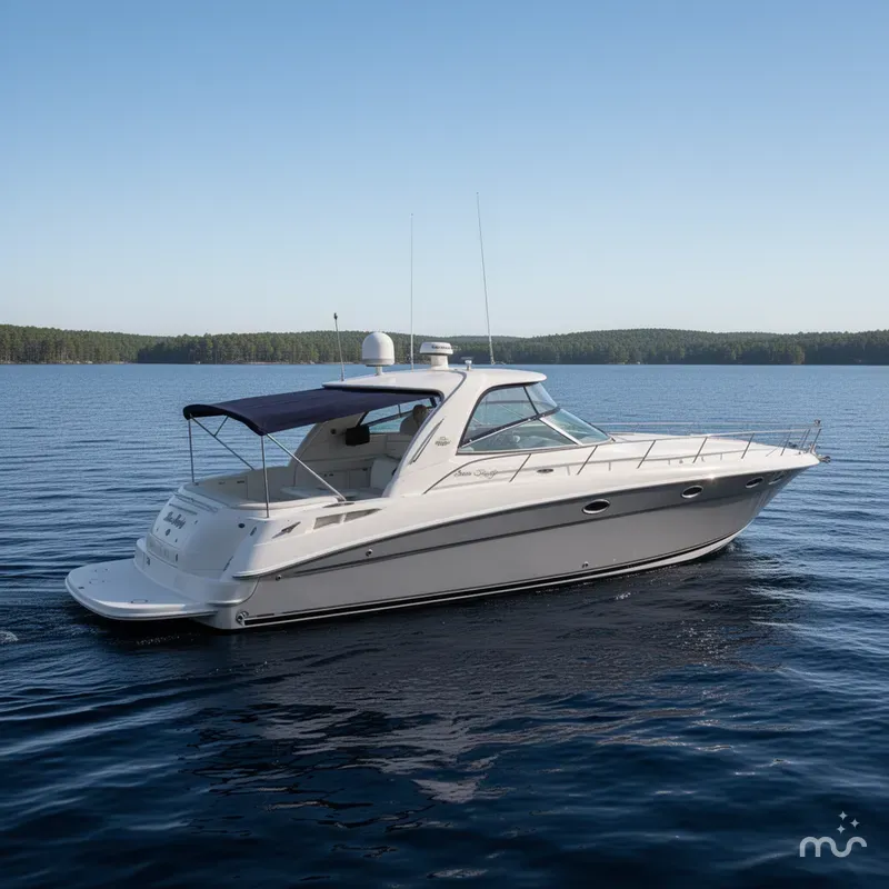 Slide: The Image of Sea Ray 460 Sundancer 2001 - 0
