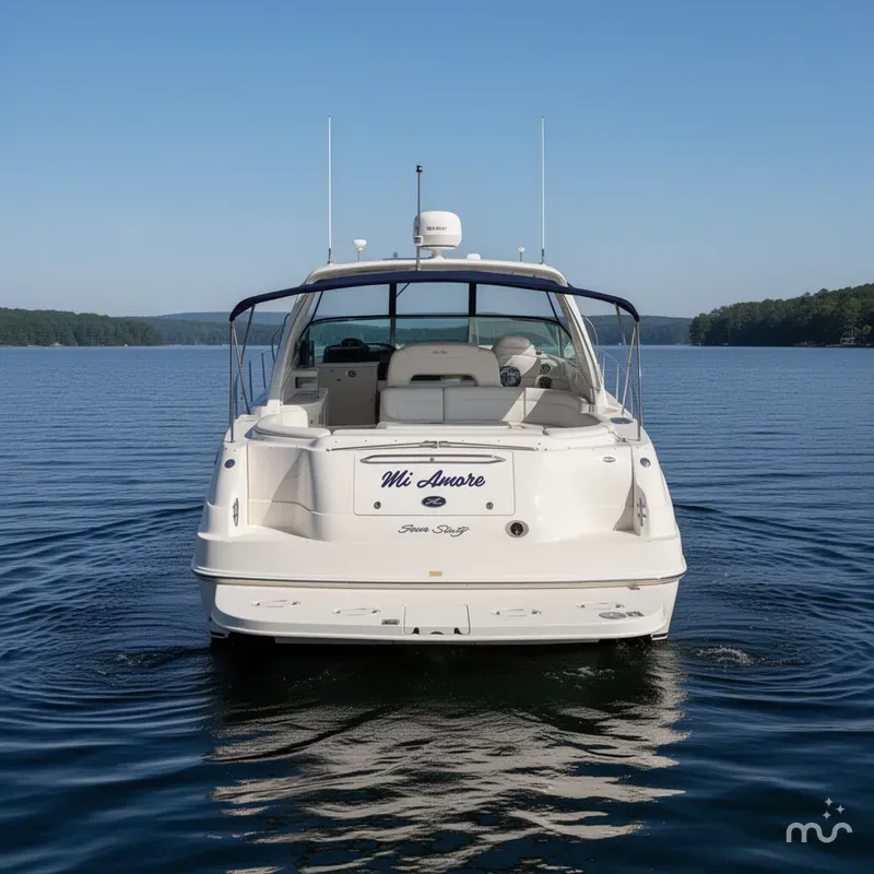 Slide: The Image of Sea Ray 460 Sundancer 2001 - 1