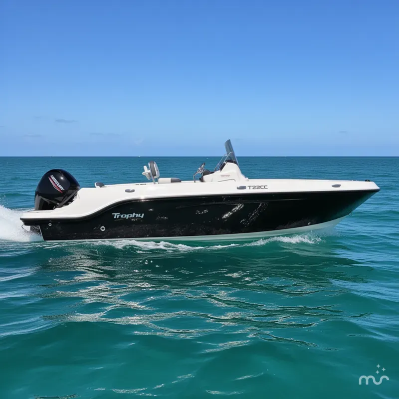 Slide: The Image of Bayliner Trophy T22CC 2025 - 2