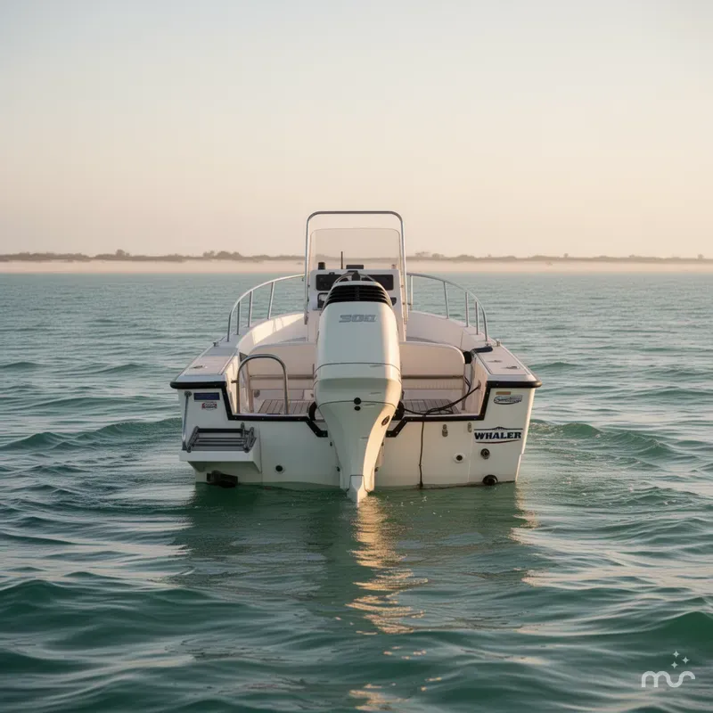 Slide: The Image of Boston Whaler 21 Outrage 1996 - 3