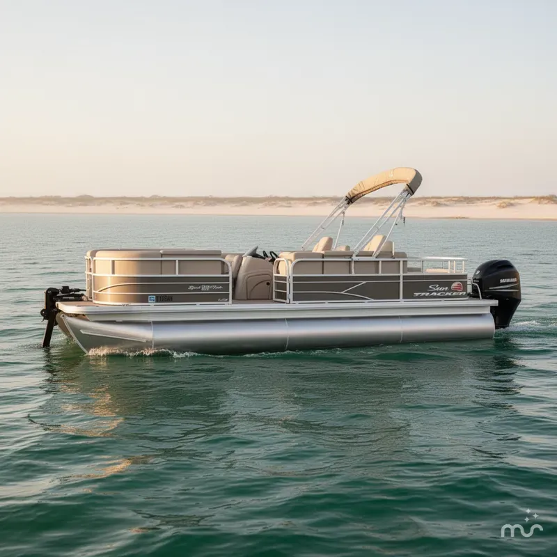 Slide: The Image of Sun Tracker SportFish 22 DLX 2019 - 2