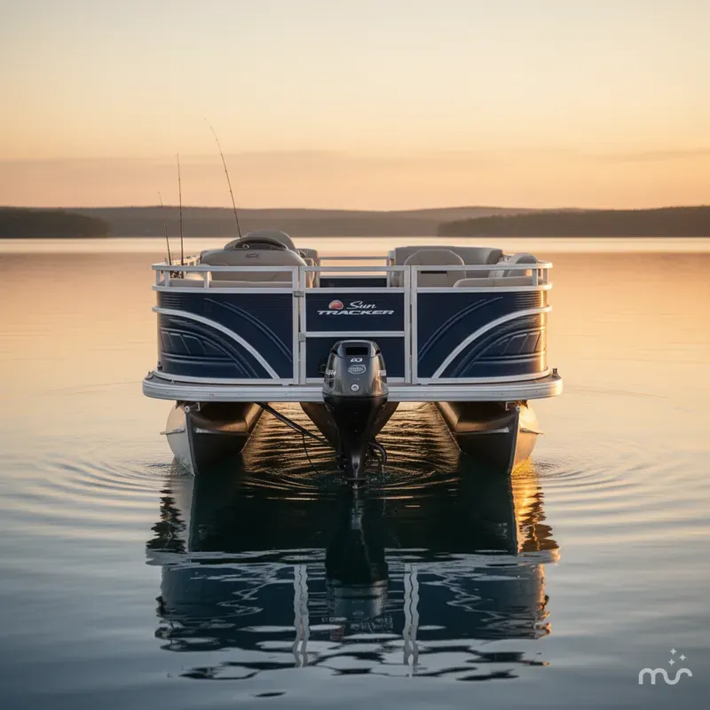Slide: The Image of Sun Tracker Fishin' Barge 20 DLX 2025 - 0
