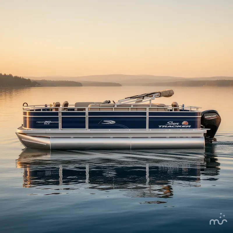 Slide: The Image of Sun Tracker Fishin' Barge 20 DLX 2025 - 1